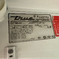 True Manufacturing Double Door Refrigerator image 0